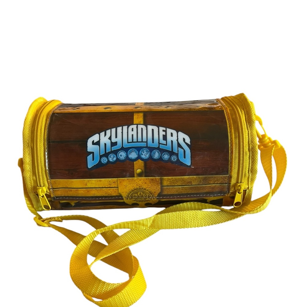 Skylanders Treasure Chest With 10 Figures Travel Case Bag Activision Nintendo - Picture 7 of 8
